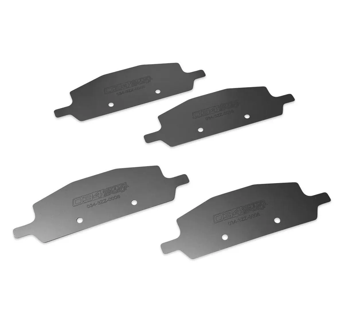 034Motorsport Titanium Brake Pad Shim Kit - Audi / B9 / B9.5 / S4 / S5 / SQ5 / RS5