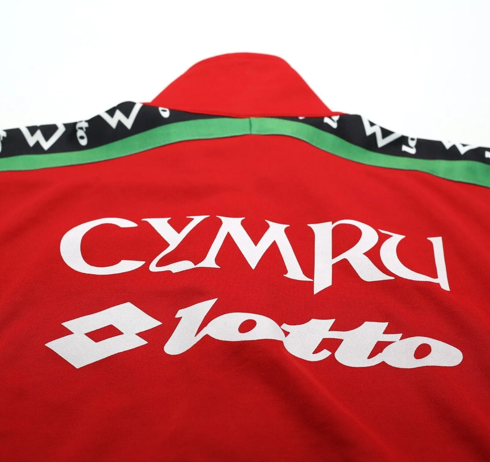 1996/98 Wales Vintage Lotto Football Track Top Jacket (S/M)