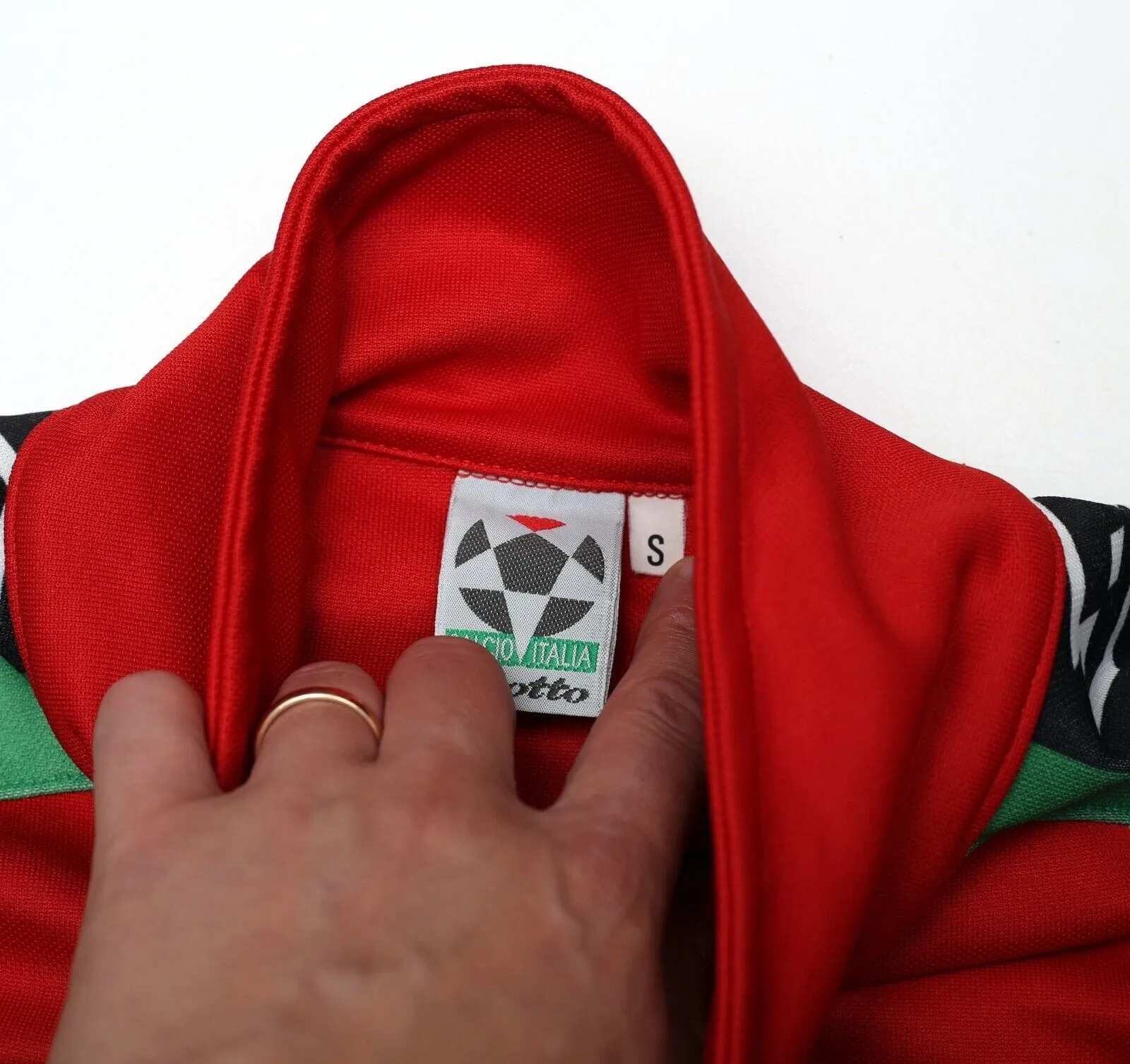 1996/98 Wales Vintage Lotto Football Track Top Jacket (S/M)