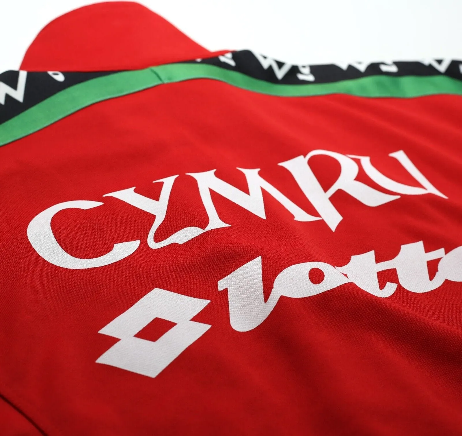 1996/98 Wales Vintage Lotto Football Track Top Jacket (S/M)