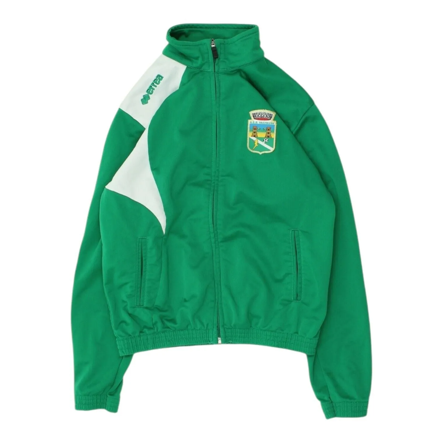 ACD Vazzolese Mens Green Errea Track Jacket | Vintage 90s Tracksuit Football