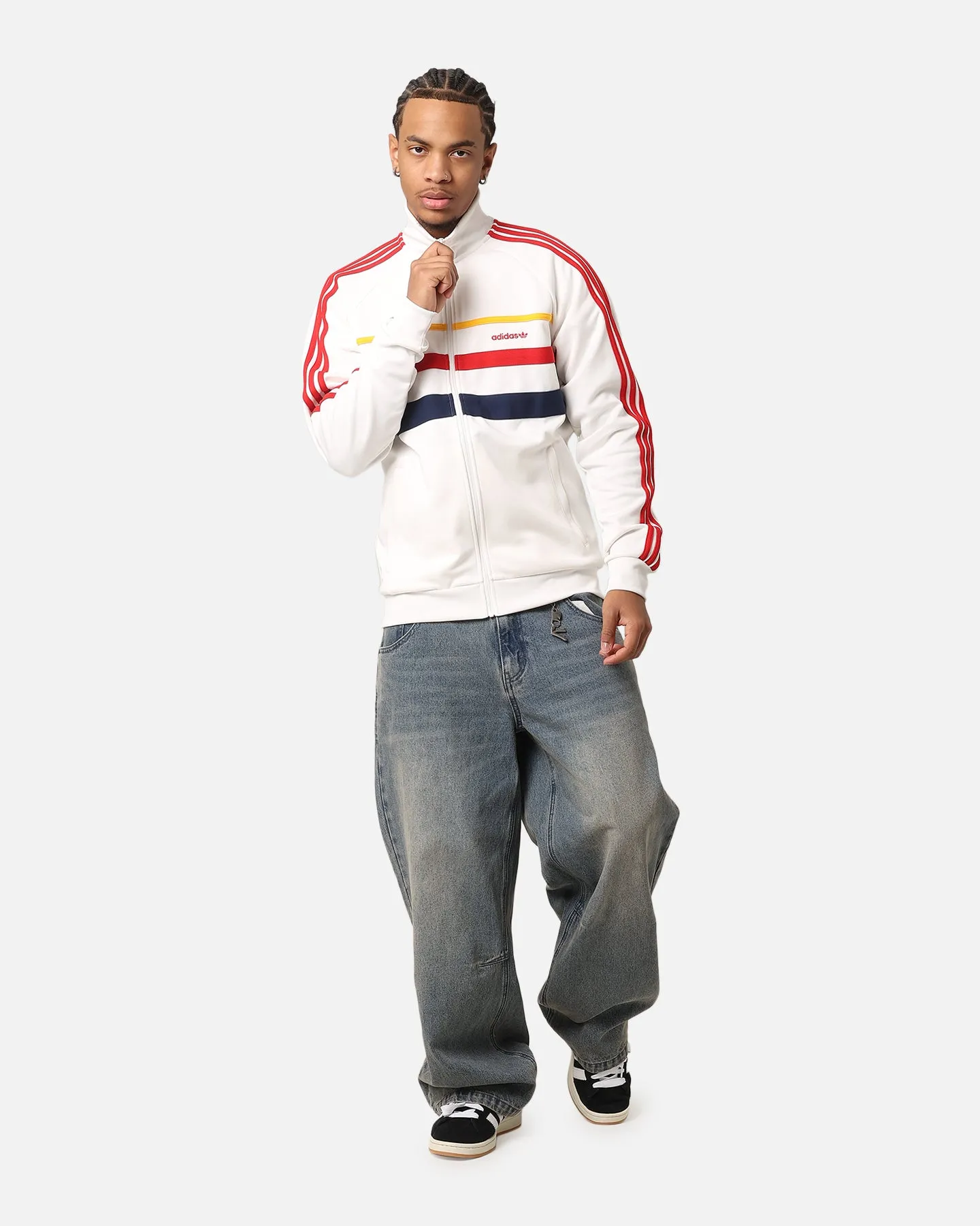 Adidas First Track Jacket Cloud White