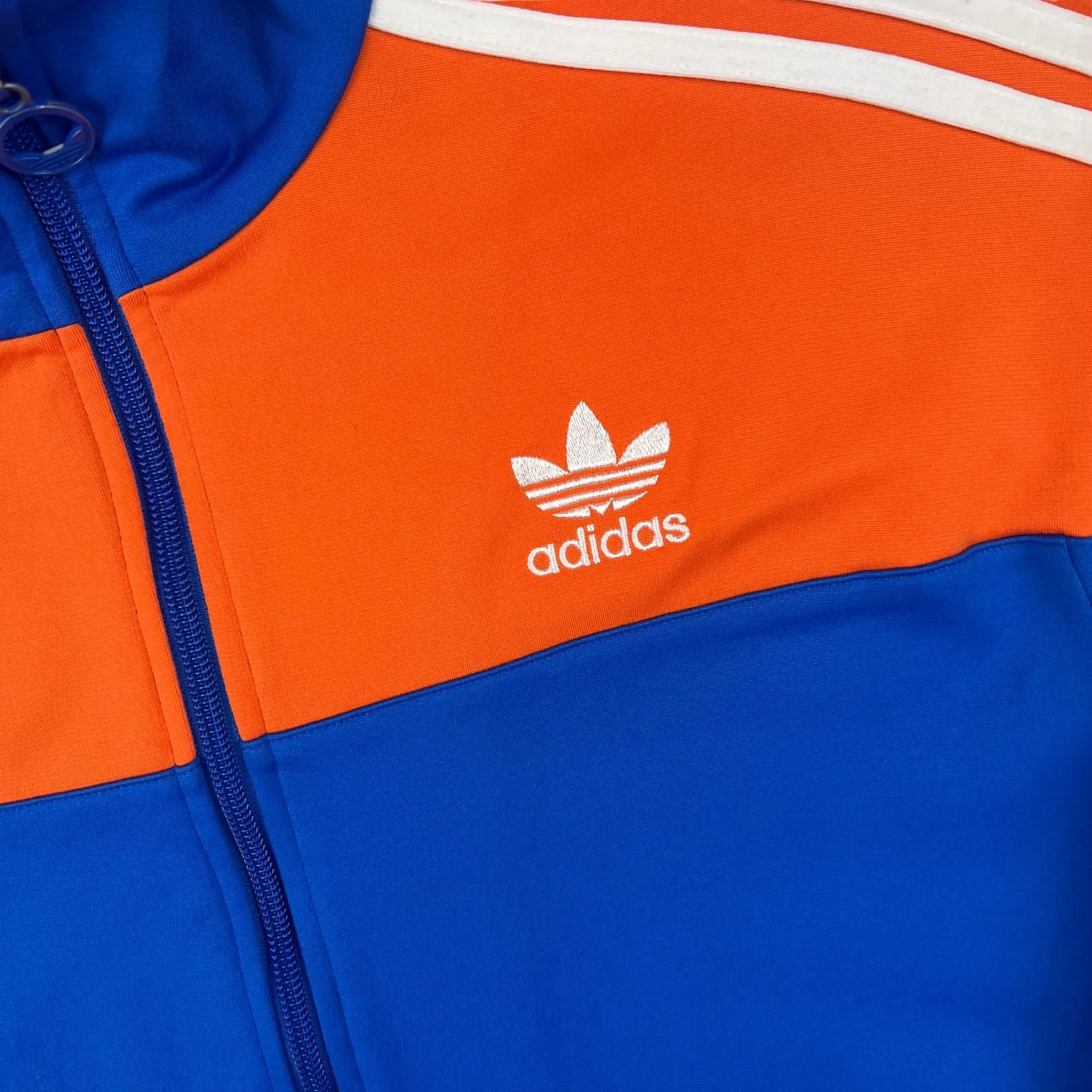 Adidas Originals New York Track Jacket 2007 Trefoil Blue Orange