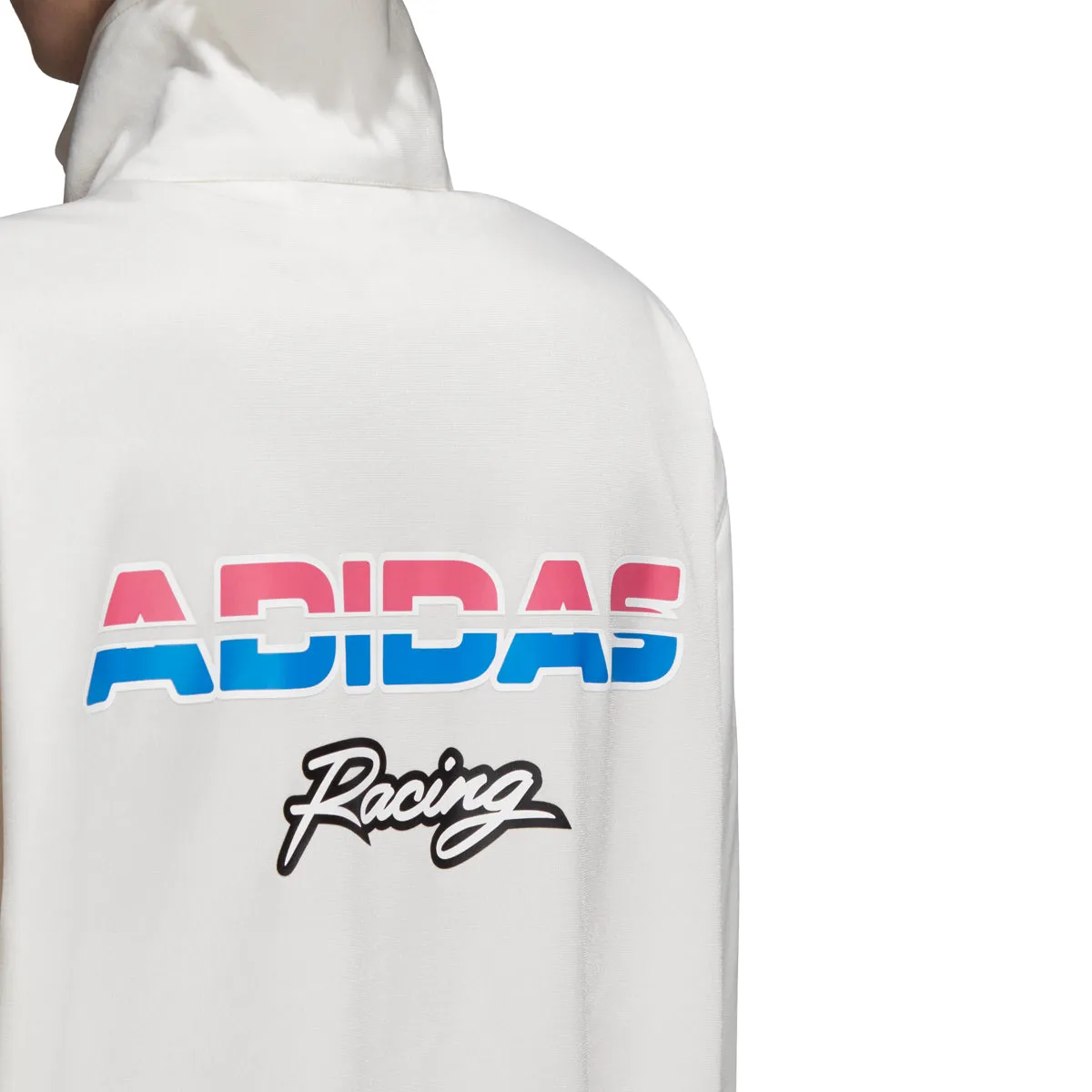 Adidas Originals Women's Athletic Track Jacket Chalk White/Red/Blue