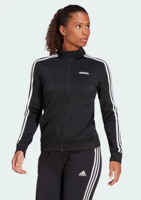 Adidas Womens D2M 3 Stripe Track Jacket <br> EI5529