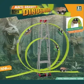 Anti-Gravity Dinosaur Track Set | 108 Pcs