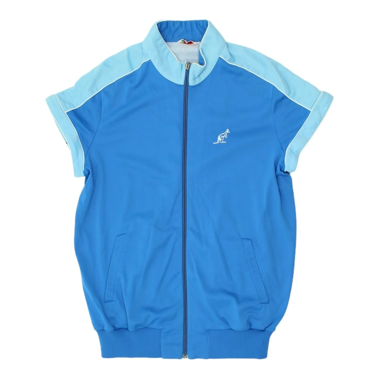 Australian L'Alpina Mens Blue Sleeveless Track Jacket | Vintage 90s Tracksuit