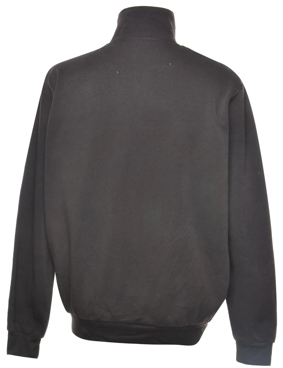 Black Casual Joe Track Top - M