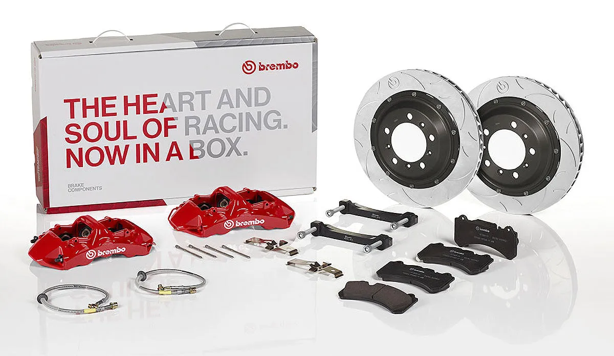 Brembo Brakes Front 380x34 Rotors | Six Piston GT-M Calipers