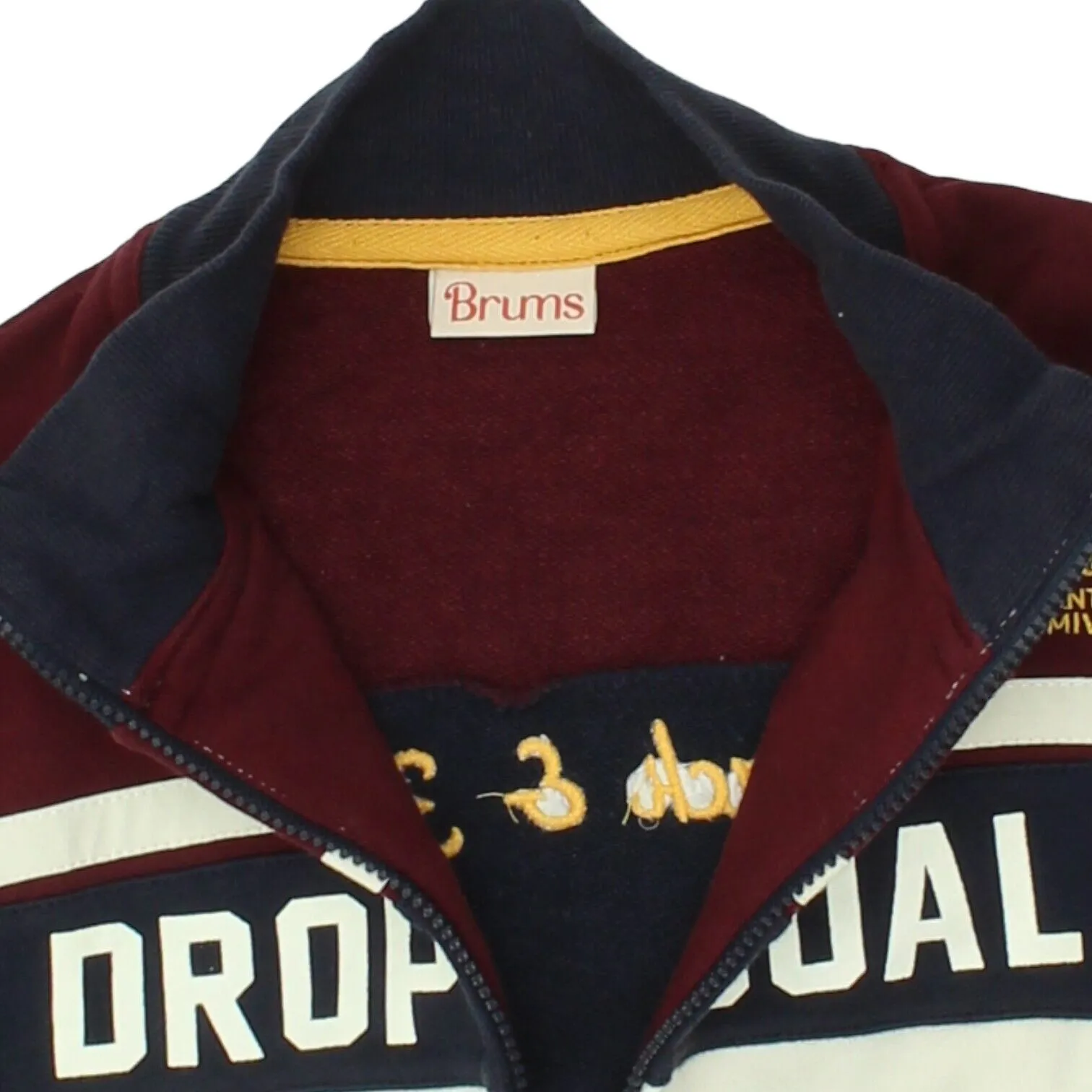 Brums Drop Goal Old Glory Track & Field Mens Sweat Track Jacket | Vintage Sports