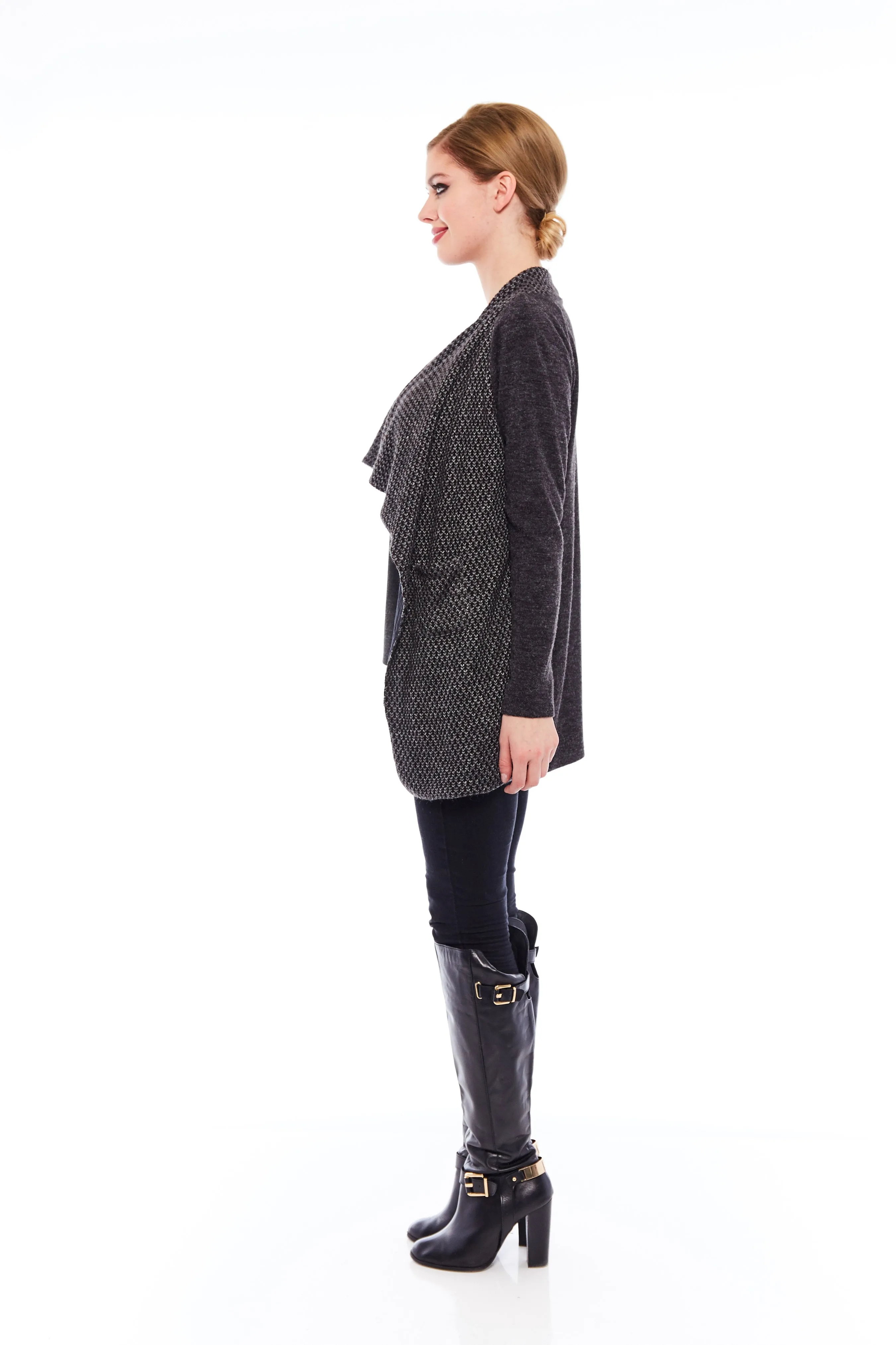 Buy Women's Full Sleeve Black Cardigans Online