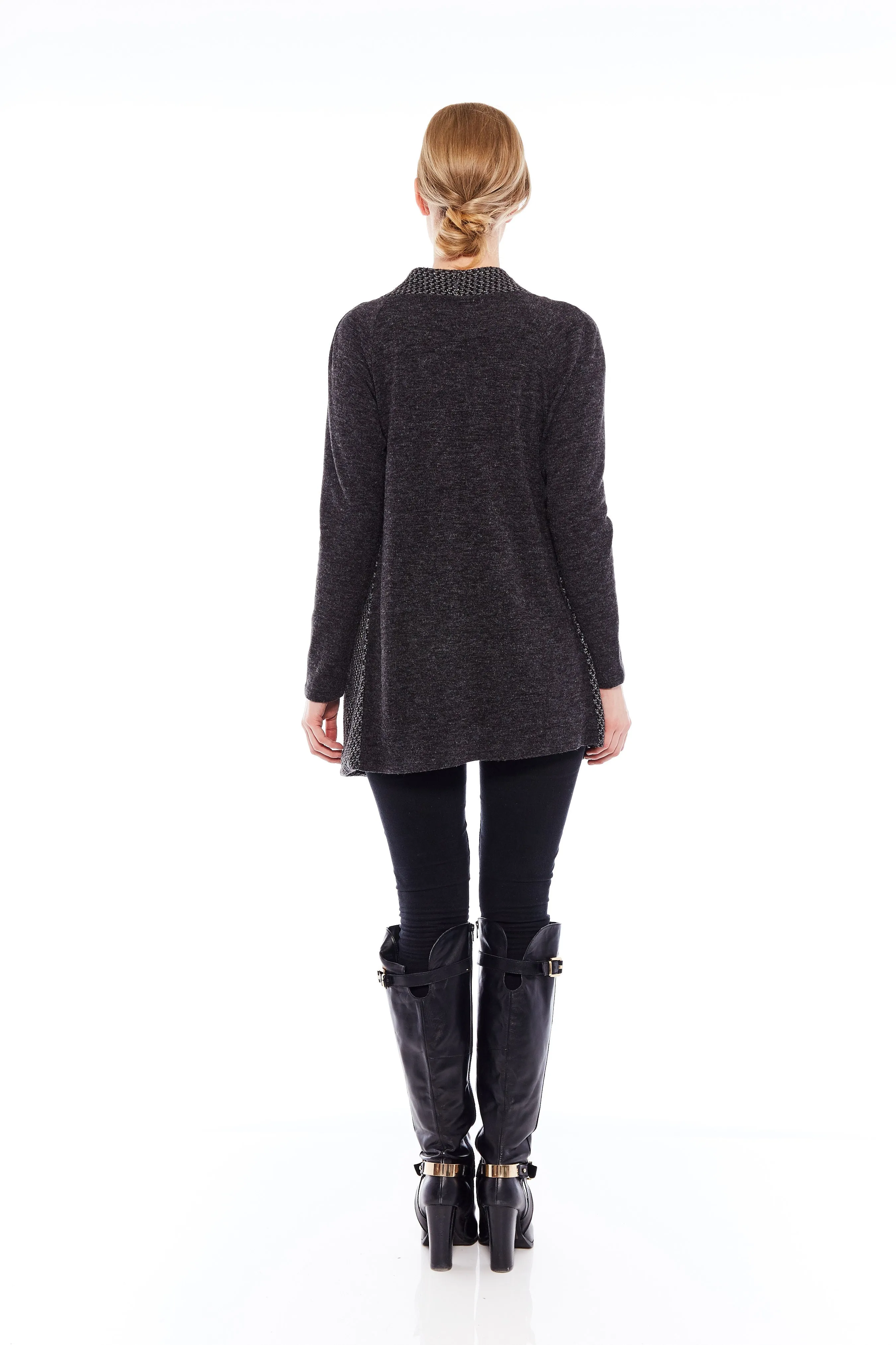 Buy Women's Full Sleeve Black Cardigans Online