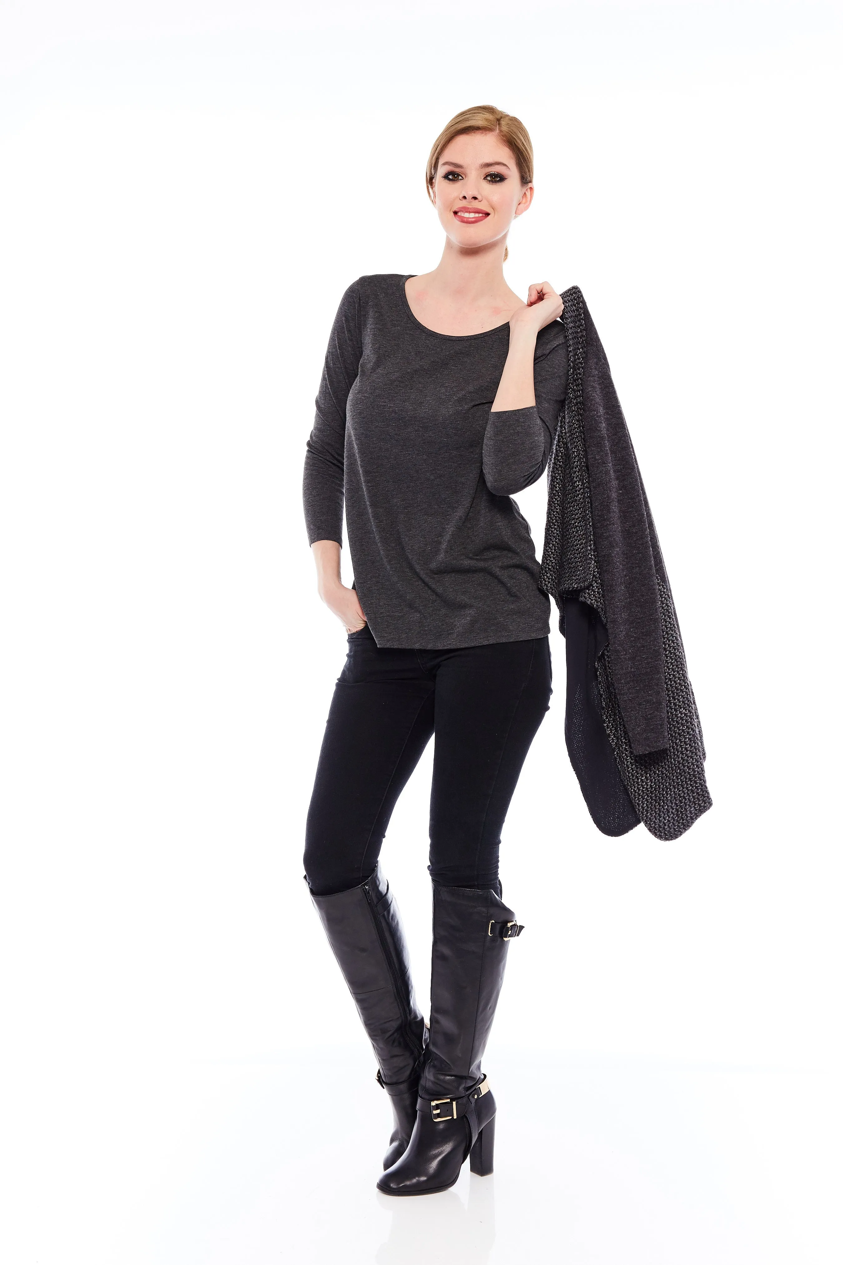 Buy Women's Full Sleeve Black Cardigans Online