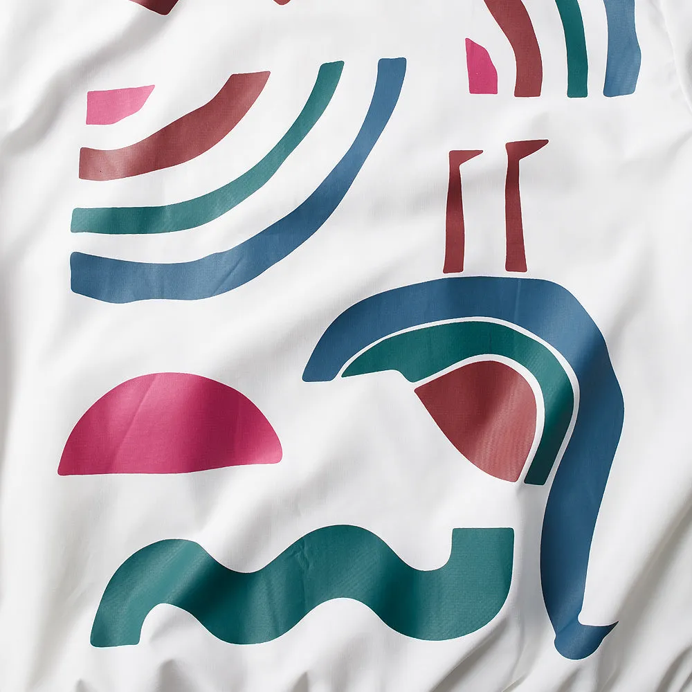 BY PARRA TENNIS MAYBE? TRACK JACKET // WHITE