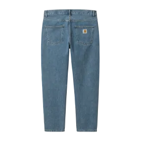 Carhartt WIP Newel Pant - Blue light used wash