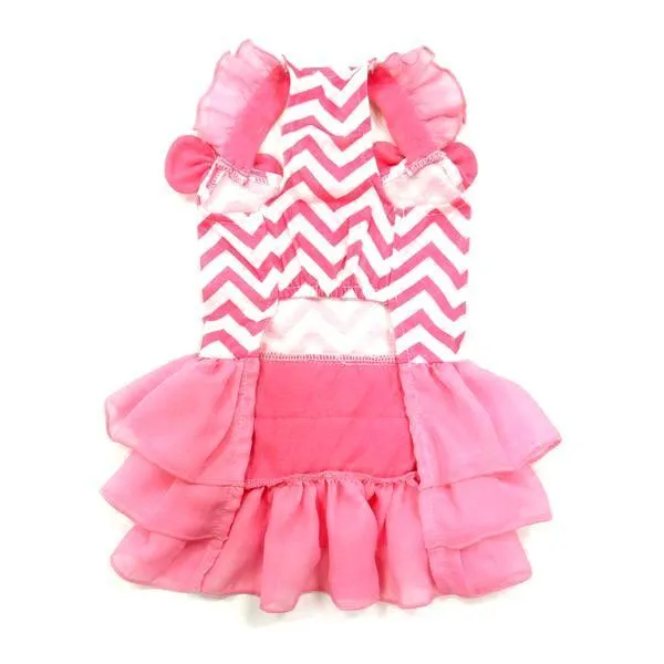 Chevron Dog Dress