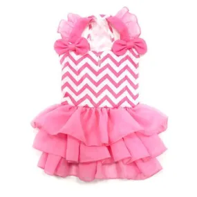 Chevron Dog Dress