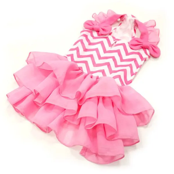 Chevron Dog Dress