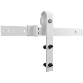 Classic Bent Strap Sliding Barn Door Track and Hardware