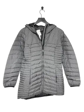 Coat Puffer & Quilted By Eddie Bauer In Grey, Size: M