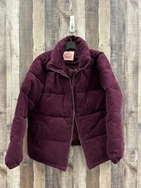 Coat Puffer & Quilted By Levis In Purple, Size: L