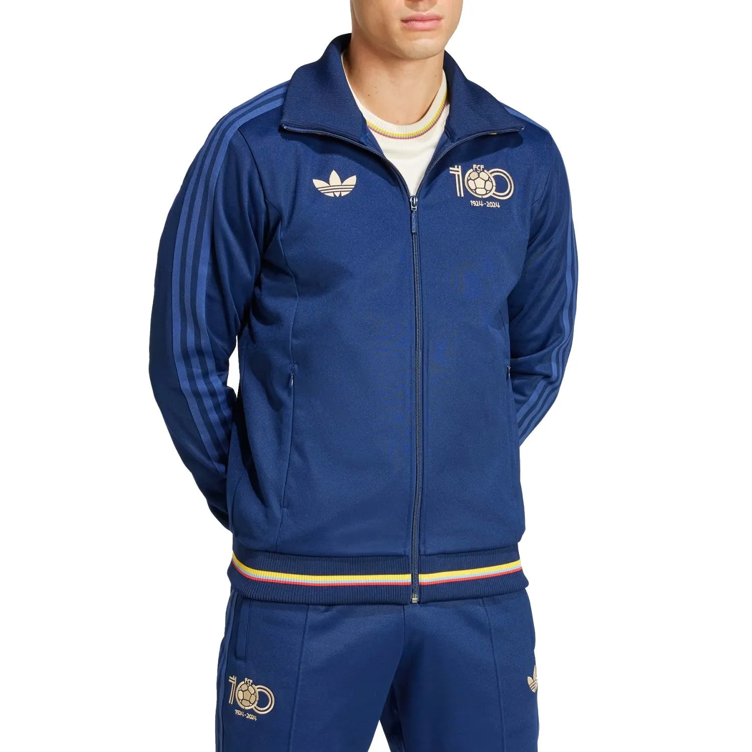 Colombia 100th Anniversary presentation Soccer tracksuit 2024/25 - Adidas