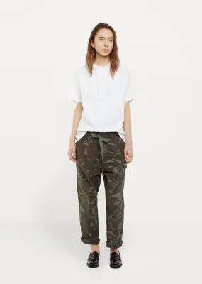 Drawstring Cargo Pants