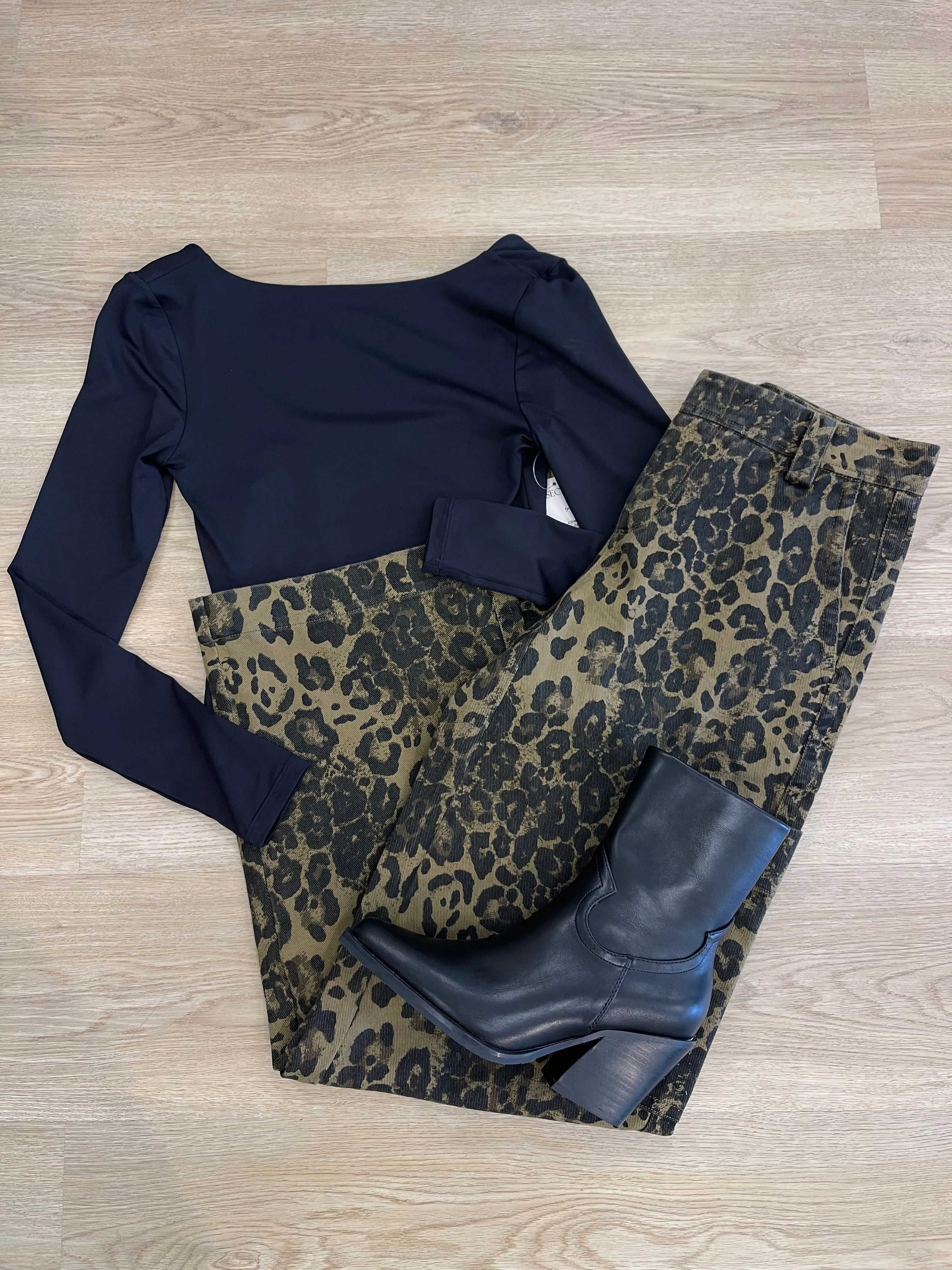 Eden Leopard Print Pant