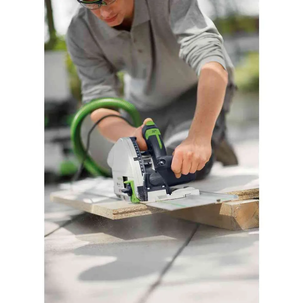 Festool Plunge Cut Track Saw TS 75 EQ-F-Plus (Guide Rail Not Included)