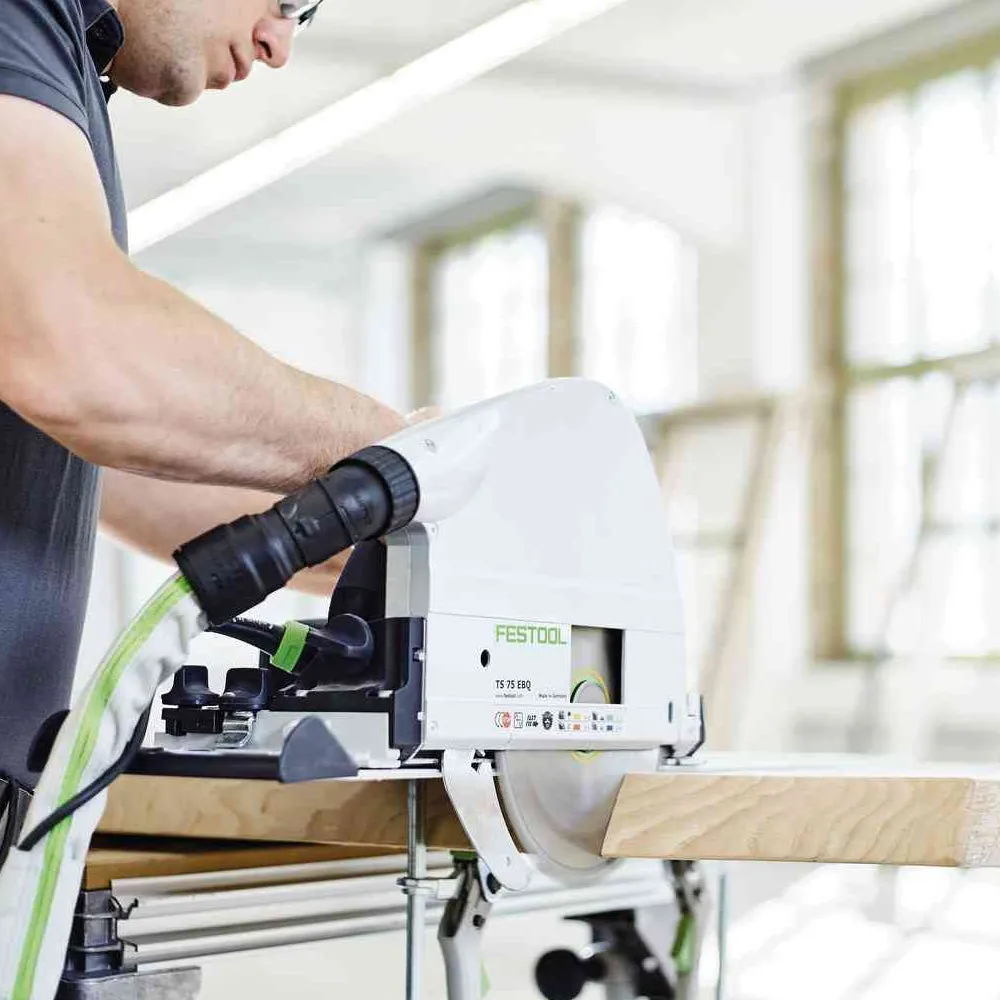 Festool Plunge Cut Track Saw TS 75 EQ-F-Plus (Guide Rail Not Included)