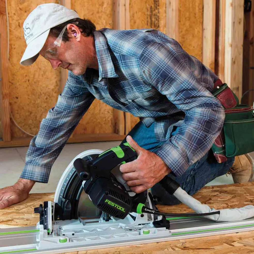 Festool Plunge Cut Track Saw TS 75 EQ-F-Plus (Guide Rail Not Included)