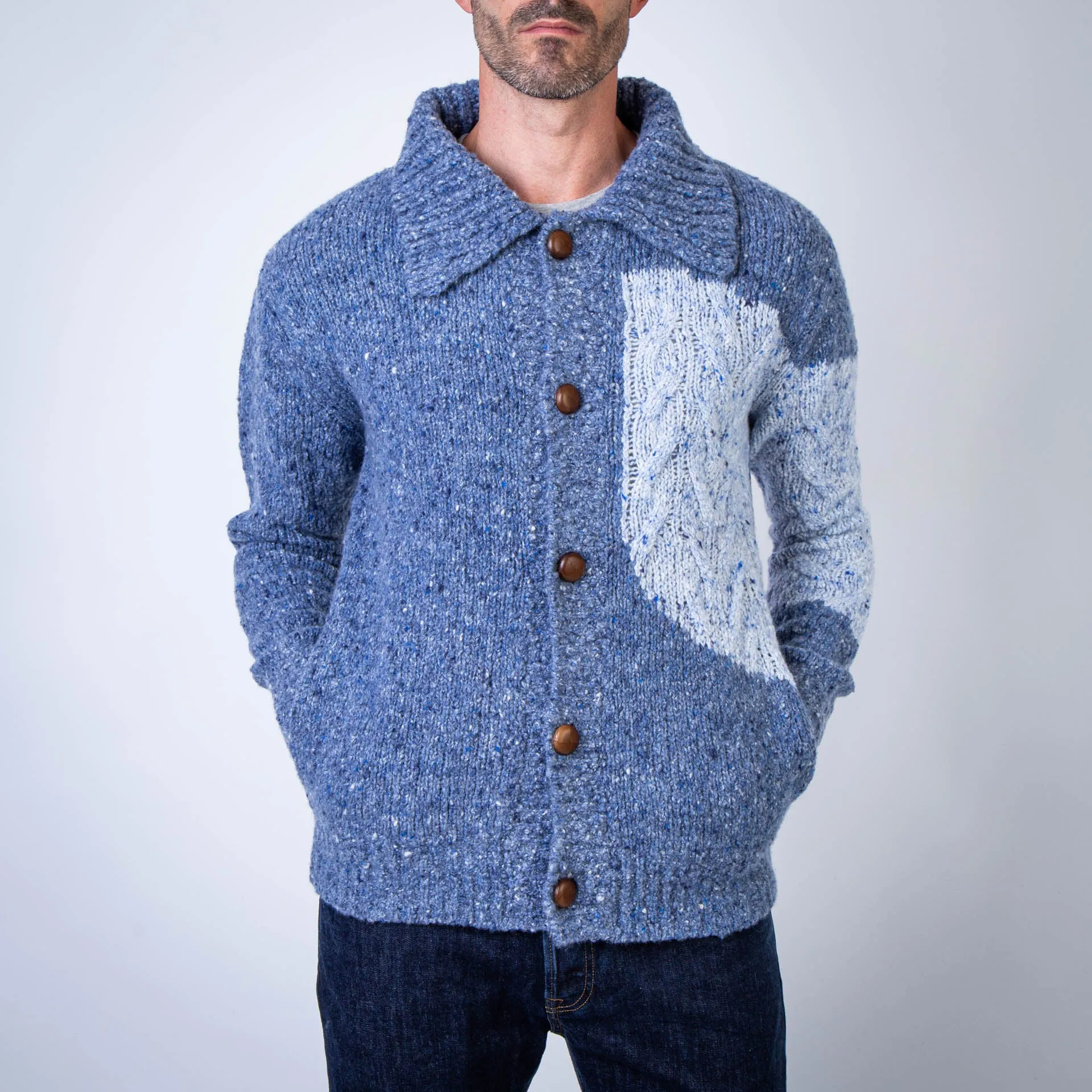 FUMAGALLI CARDIGAN FU170337 VINCENT 30 SKY BLUE