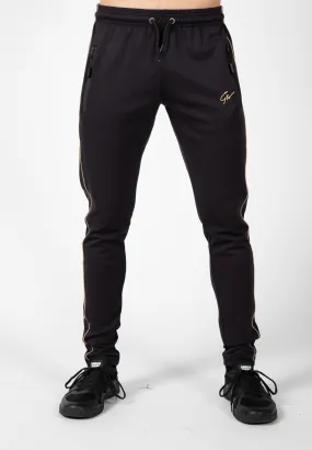 Gorilla Wear Wenden Track Pants - Black/Gold