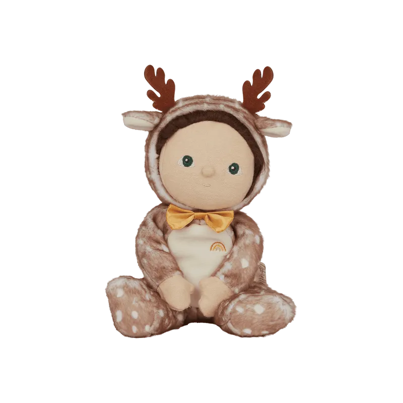 Heirloom Quality Toys| Dinky Dinkums: Riley Reindeer- Tan | Olli Ella