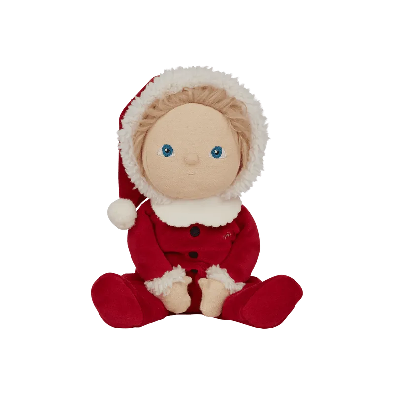 Heirloom Quality Toys | Dinky Dinkums: Sammy Santa- Red | Olli Ella