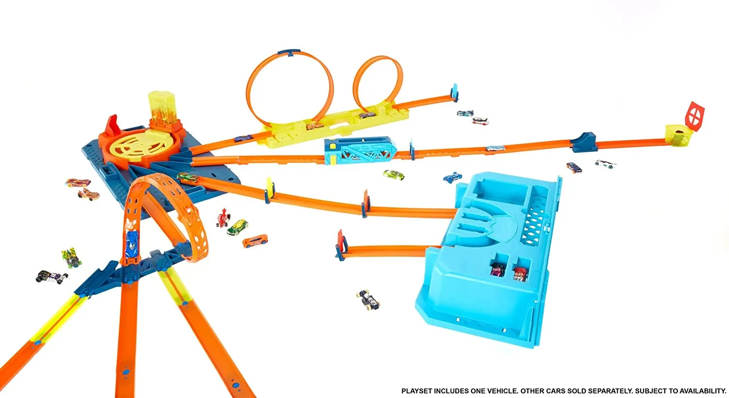 Hot Wheels Track Builder Unlimited Rapid Launch Builder Box