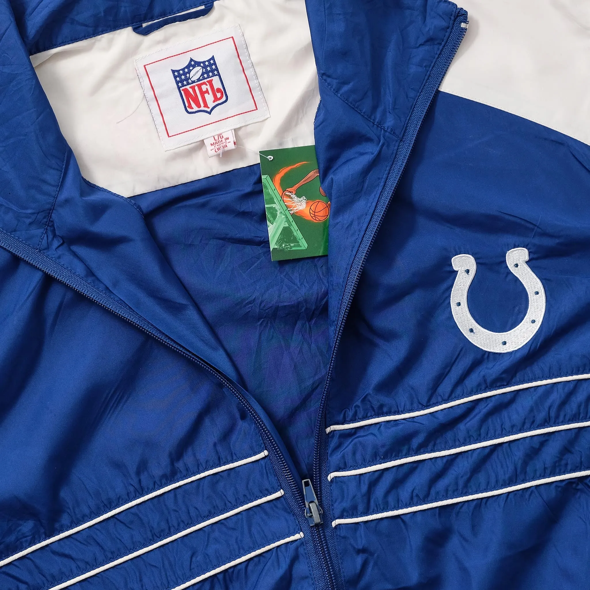 Indianapolis Colts Track Jacket Large