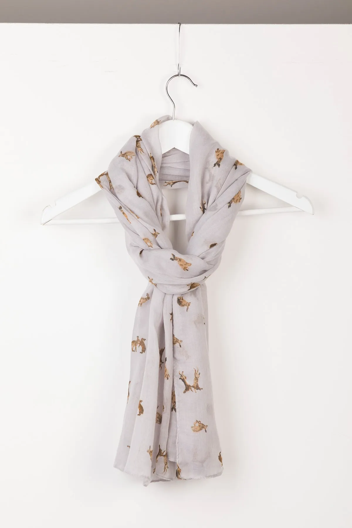 Ladies Printed Floaty Scarf - Wistow