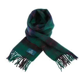 Lambswool Scottish Tartan Clan Scarf  Davidson