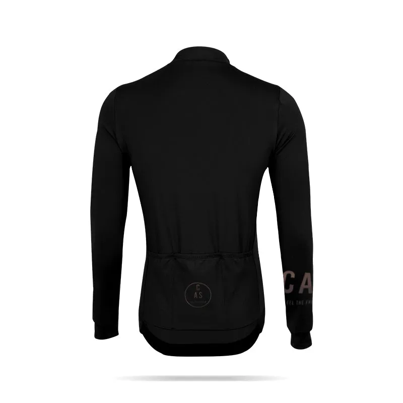 Men’s Midnight Black Thermal Jersey