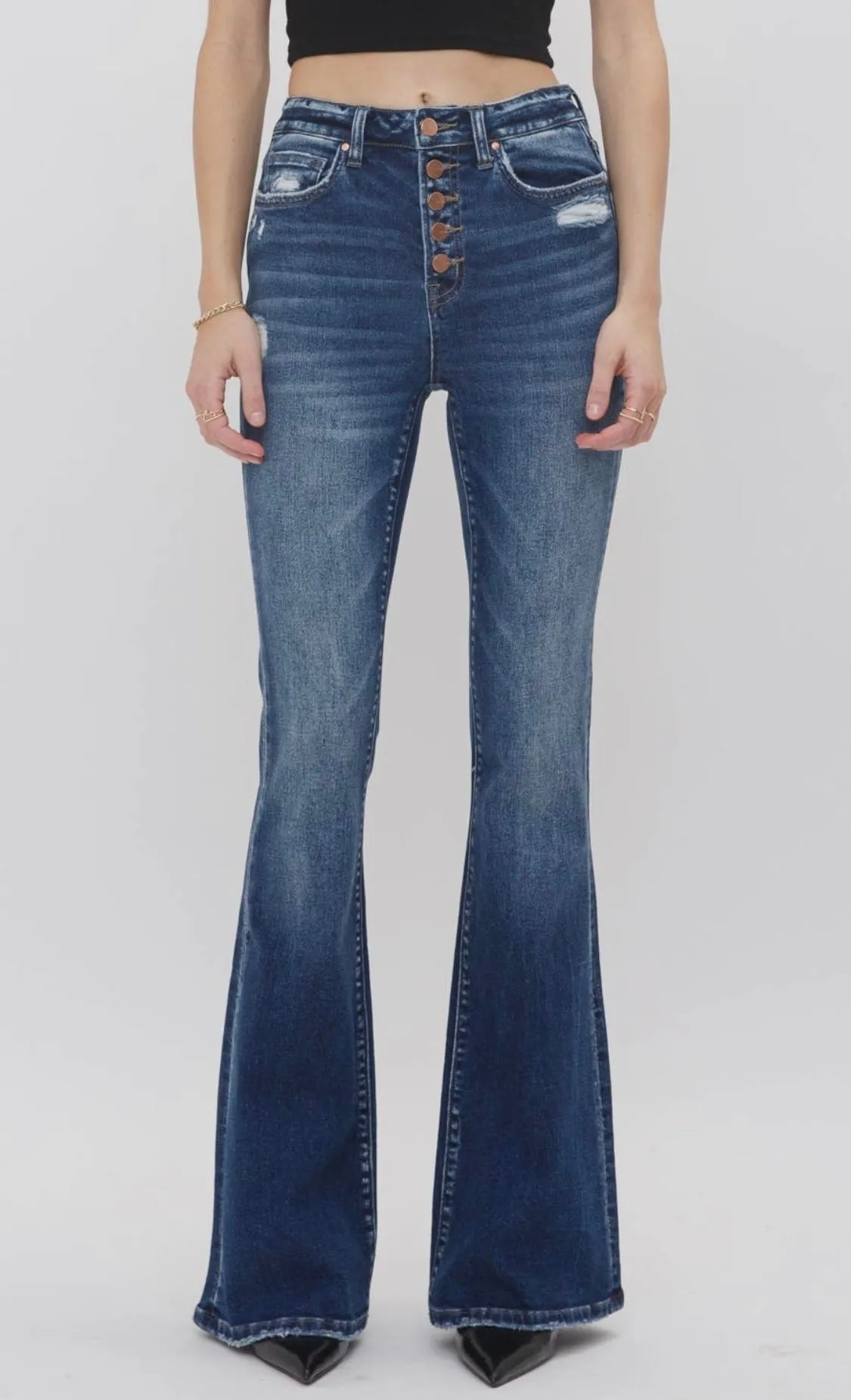 Mica Jasper Flare Jeans