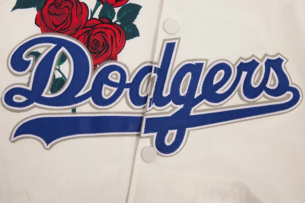 MLB LOS ANGELES DODGERS ROSES MEN'S TRACK JACKET (EGGSHELL / MULTI)