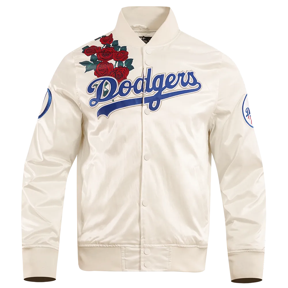 MLB LOS ANGELES DODGERS ROSES MEN'S TRACK JACKET (EGGSHELL / MULTI)