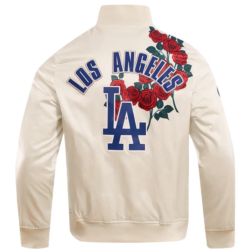 MLB LOS ANGELES DODGERS ROSES MEN'S TRACK JACKET (EGGSHELL / MULTI)