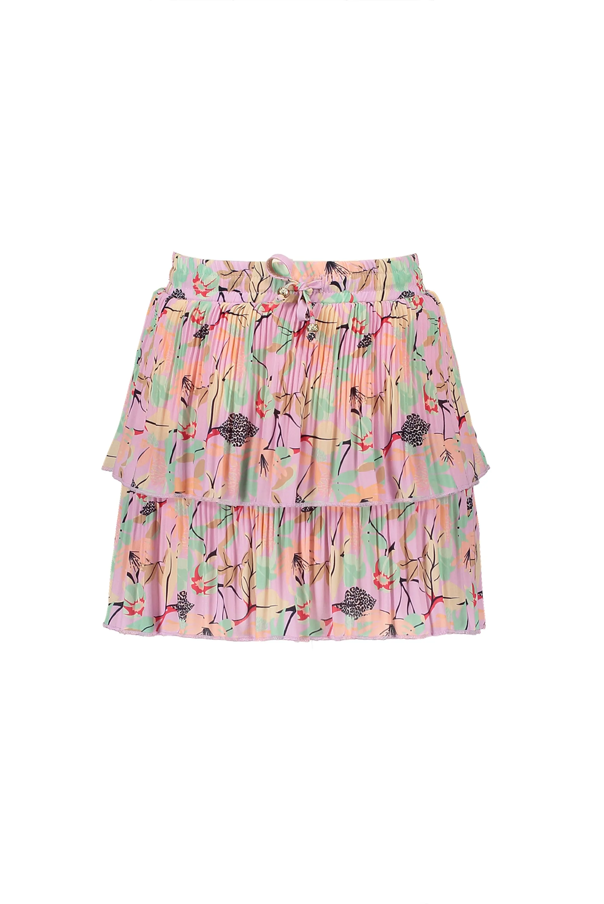 NoNo Nikki 2 layered pleated short skirt with short inside