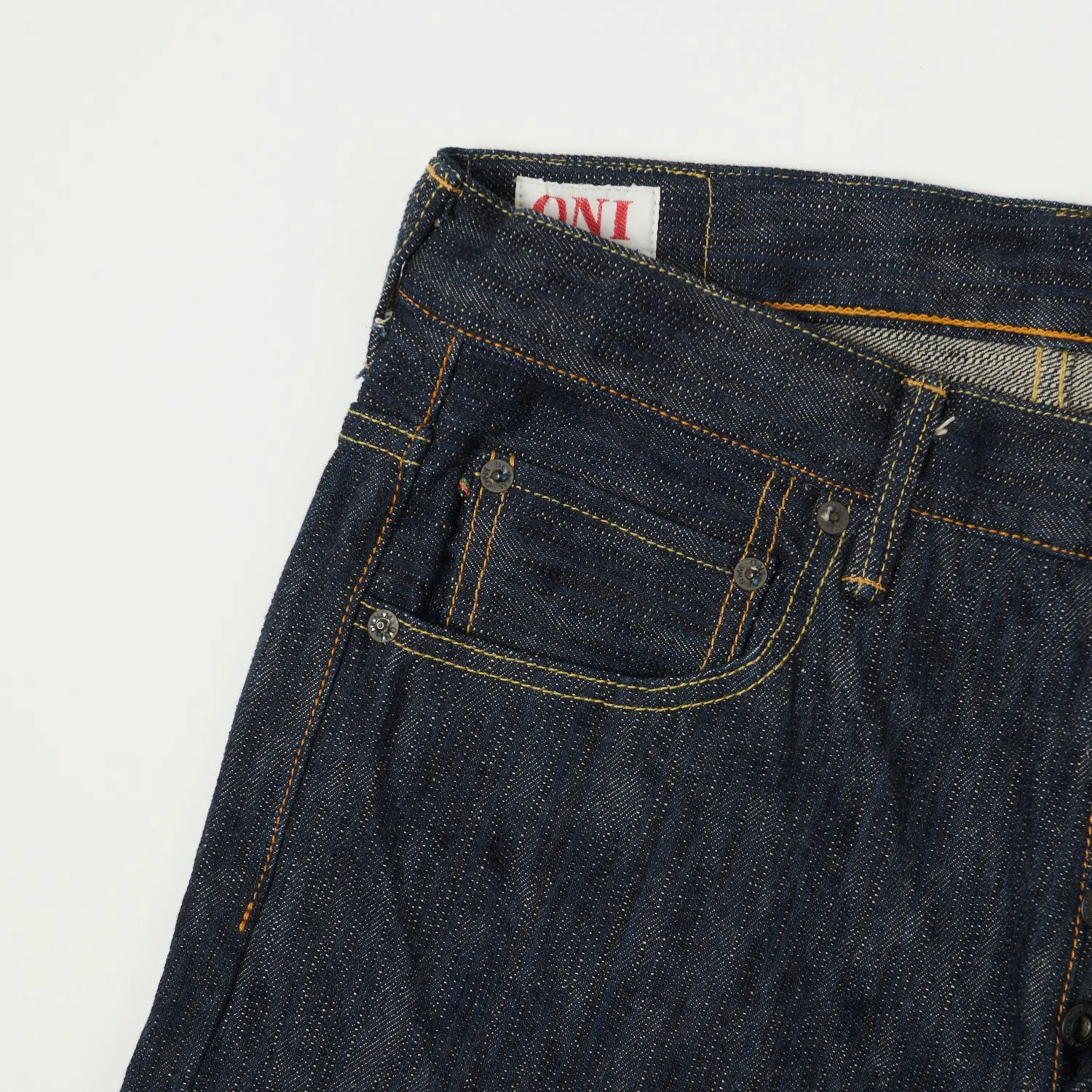 ONI 642NIKHN 'Kihannen' Natural Indigo 18oz Regular Tapered Jean - One Wash