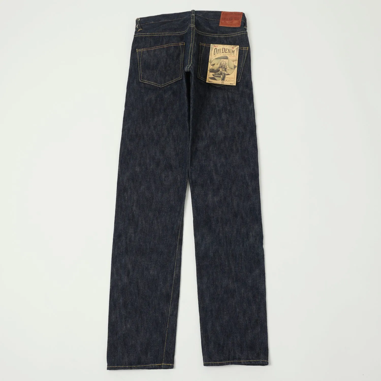 ONI 642NIKHN 'Kihannen' Natural Indigo 18oz Regular Tapered Jean - One Wash