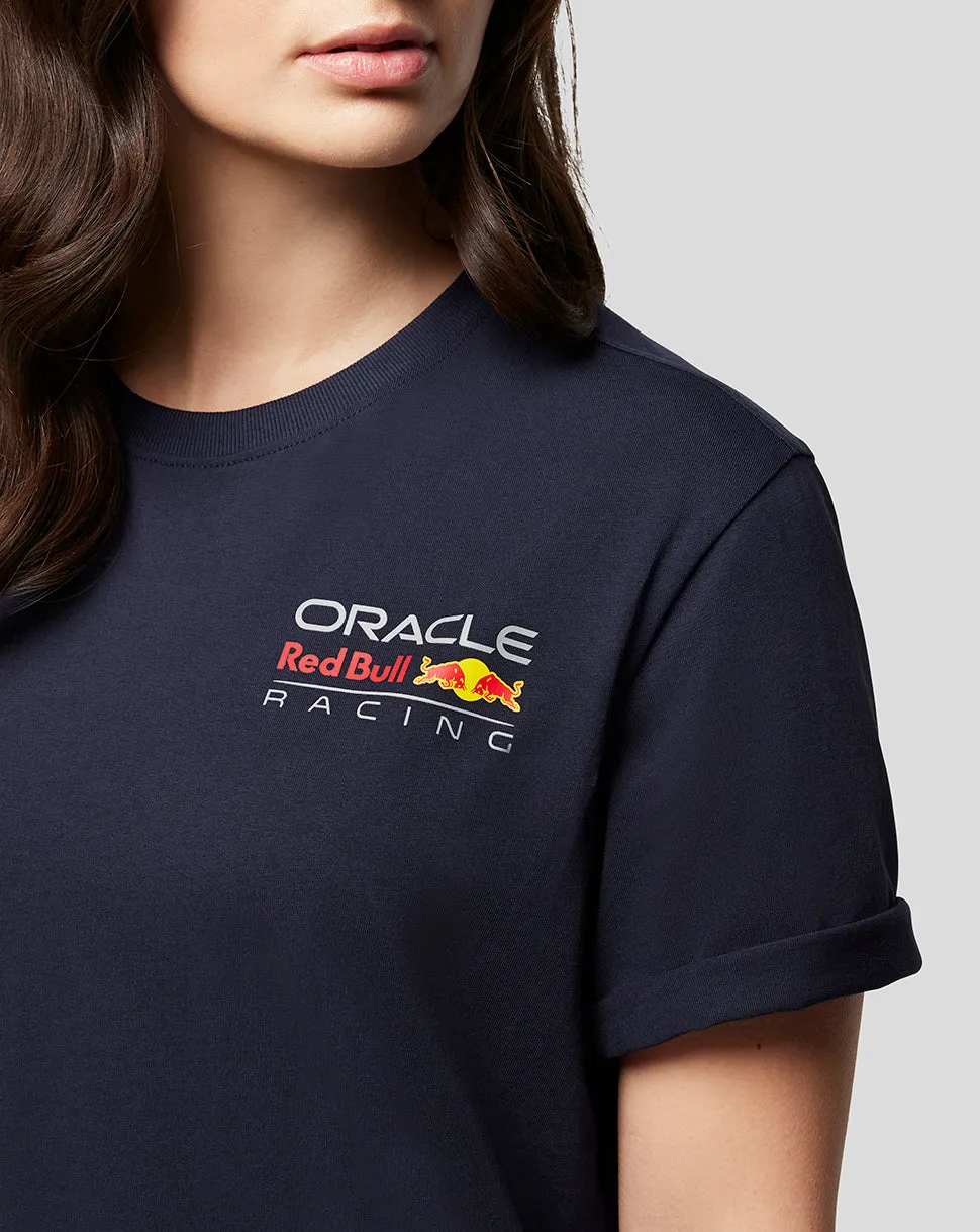 ORACLE RED BULL RACING UNISEX CORE T-SHIRT FULL COLOUR LOGO - NIGHT SKY