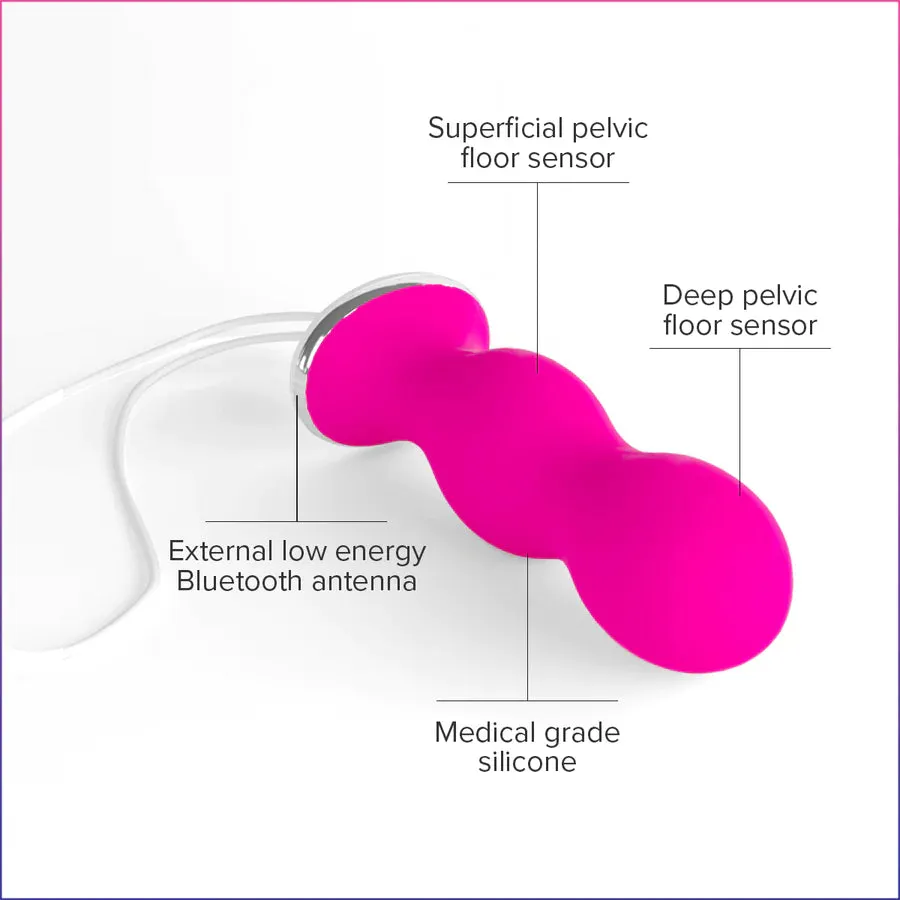 PERIFIT Kegel Pelvic Floor Exerciser & Tracker (App Controlled) - Green