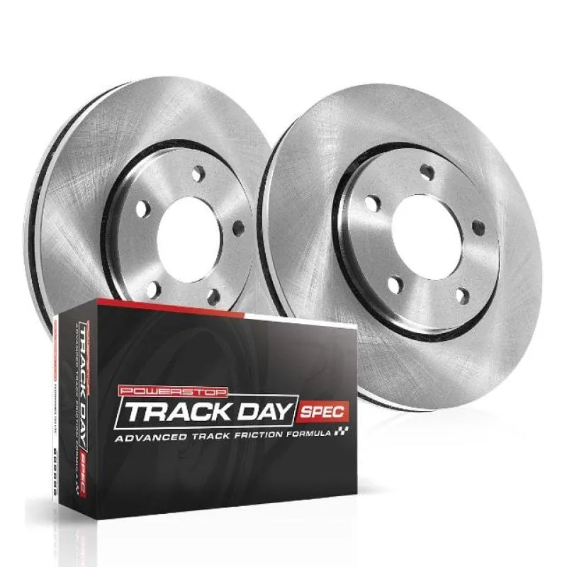 Power Stop 01-06 BMW 330Ci Rear Track Day SPEC Brake Kit